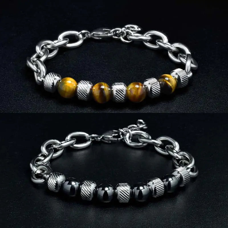 Natural Stone Adjustable Bracelet